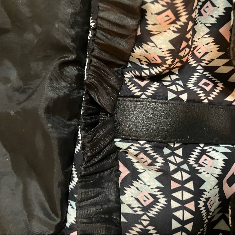 Geometric Patterned Backpack - image 4